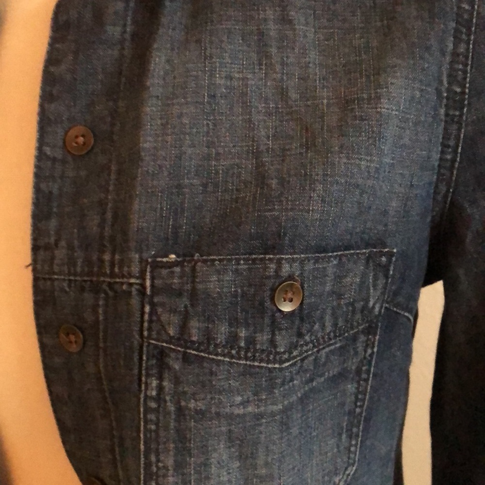 GAP Denim shirt button up Size XS - Picture 3 of 8